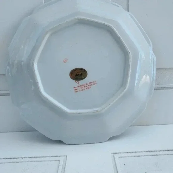 Accent Accessory Decorative Gold and Black Plate - Picture 3 of 4